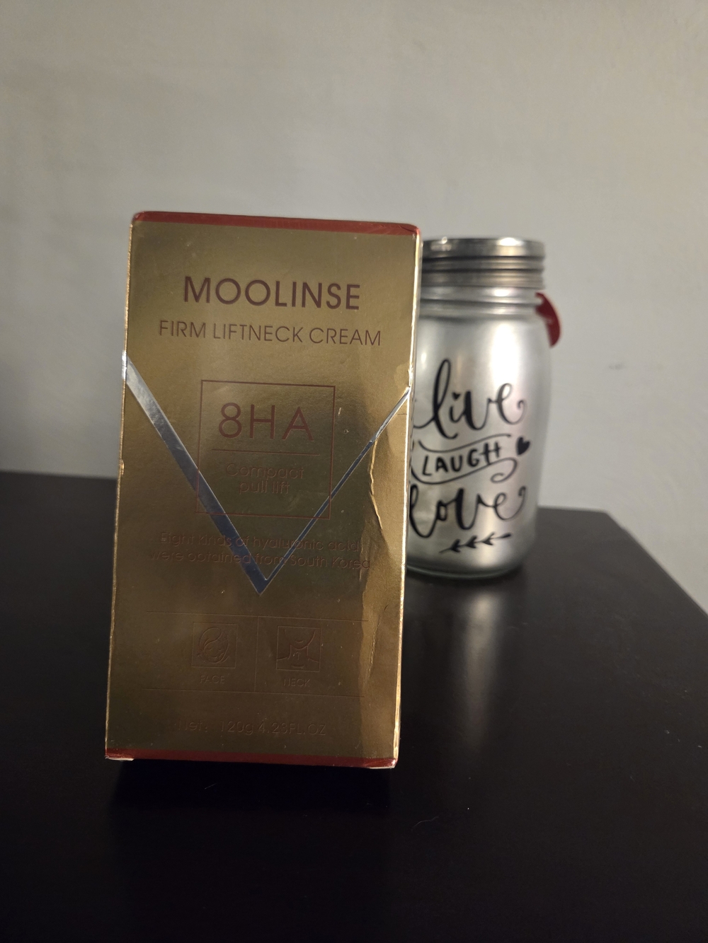 MOOLINSE Firm Liftneck Cream - Gold Packaging